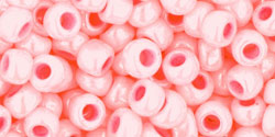 TOHO 6/o Round Seed Bead-Light Pink Ceylon Pearl. 6T811-250 (image for) TOHO 6/o Round Seed Bead-Light Pink Ceylon Pearl. 6T811-250